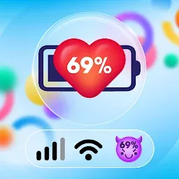 Emoji Battery Widget